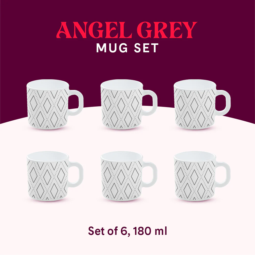 Larah Angel Grey Mug Set - Image 10
