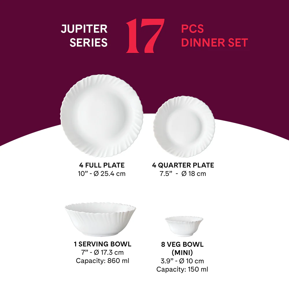 Larah Arche 17 pc Dinner Set - Image 2