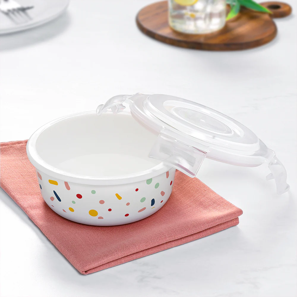 Larah Opalware, Aria Klip n Store Round Container - Image 7