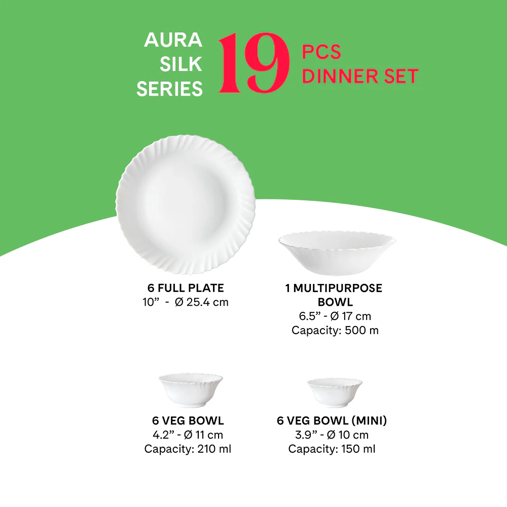 Larah Aura 19 pc Dinner Set - Image 5