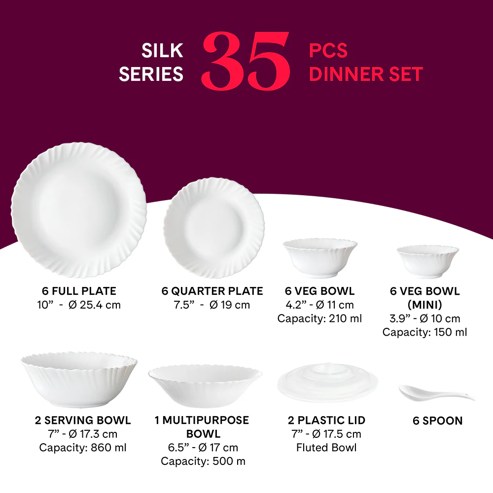 Larah Ayana 35 pc Dinner Set - Image 5