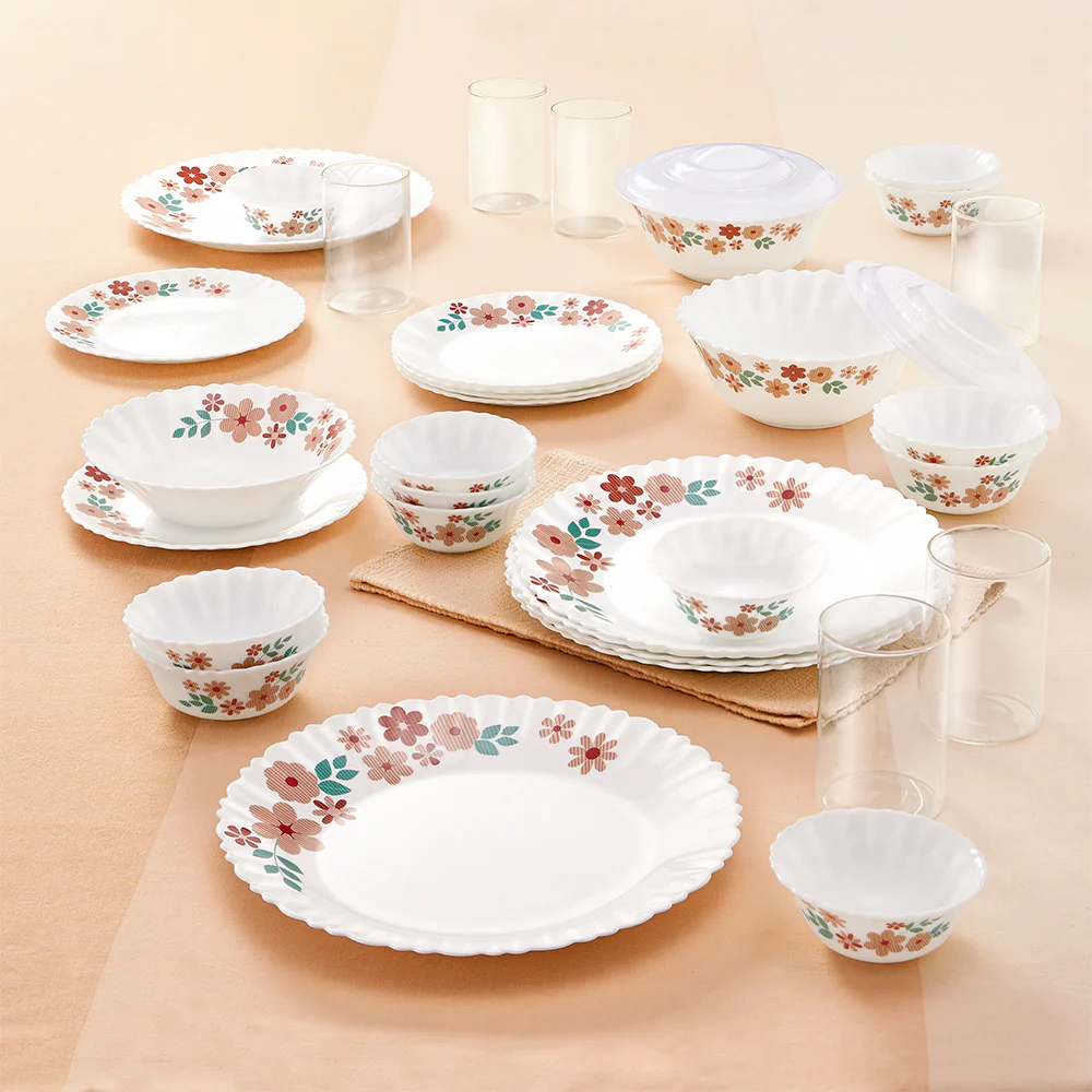 Larah Ayana 35 pc Dinner Set w Vision Glass - Image 2