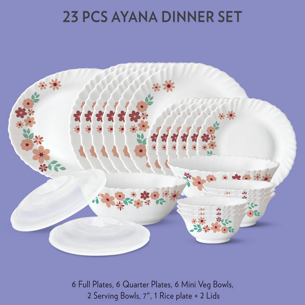 Larah Ayana Dinner Set, 23 pc - Image 5