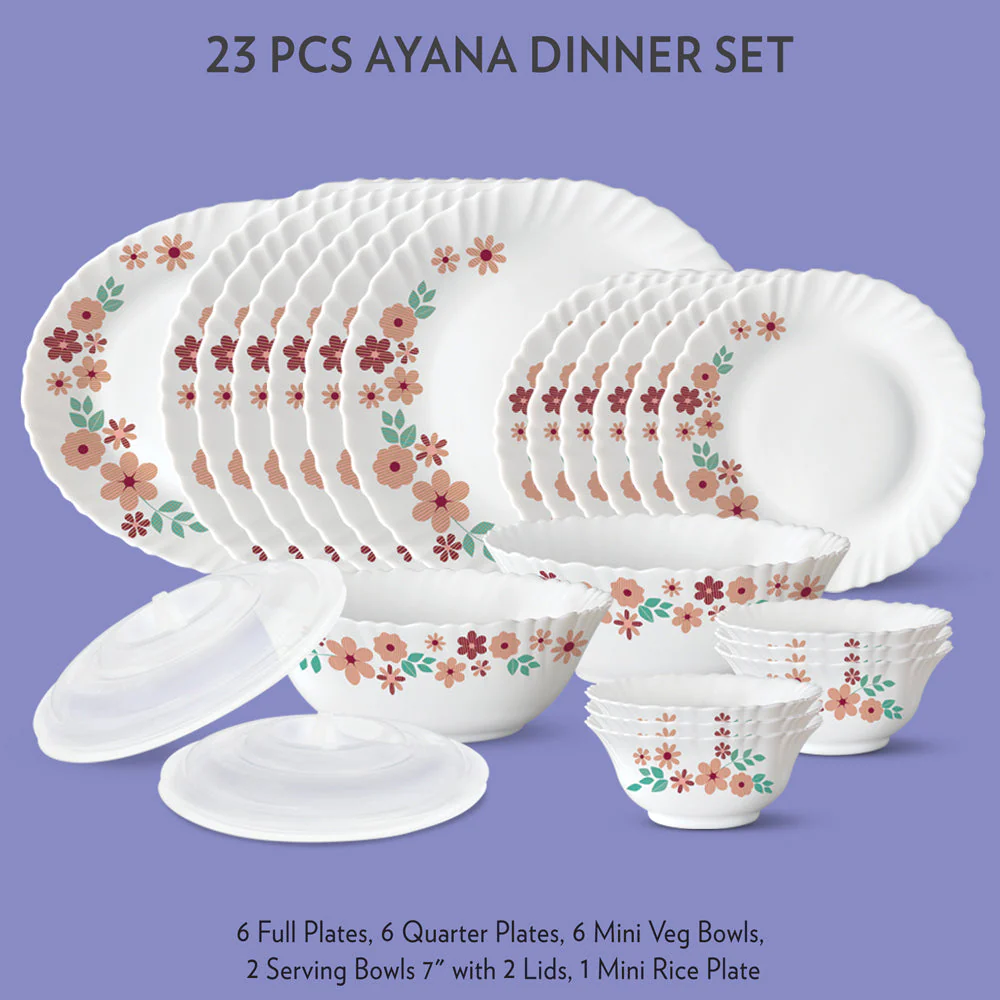 Larah Ayana Dinner Set, 27 pc - Image 13