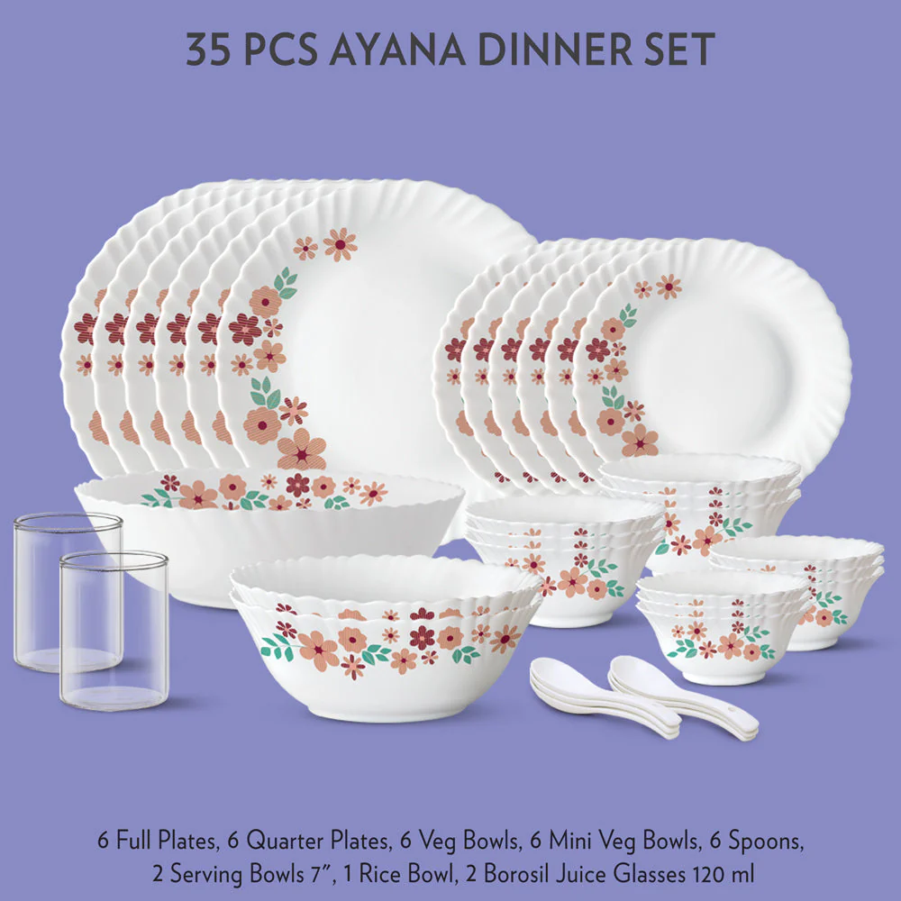 Larah Ayana Dinner Set, 27 pc - Image 2