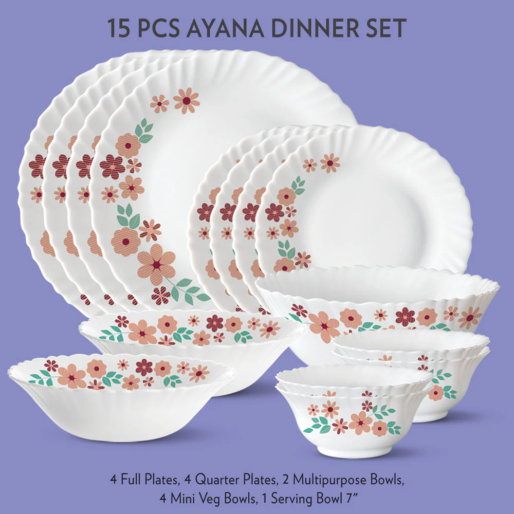 Larah Ayana Dinner Set, 27 pc - Image 4