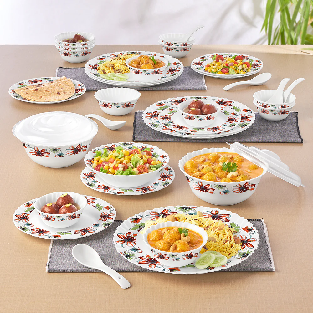 Larah Bali 35 pc Dinner Set - Image 2