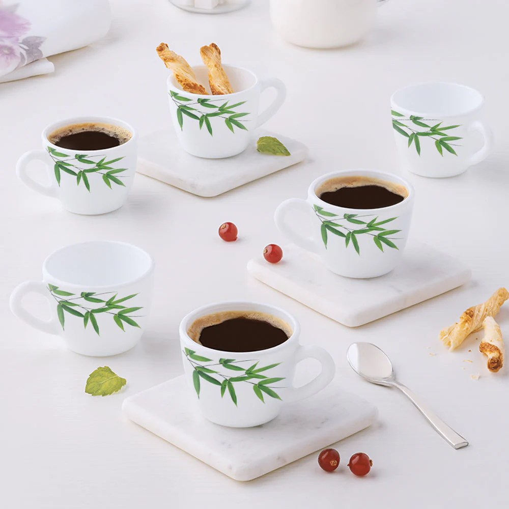 Larah Bamboo Leaves Cup Set - Image 2