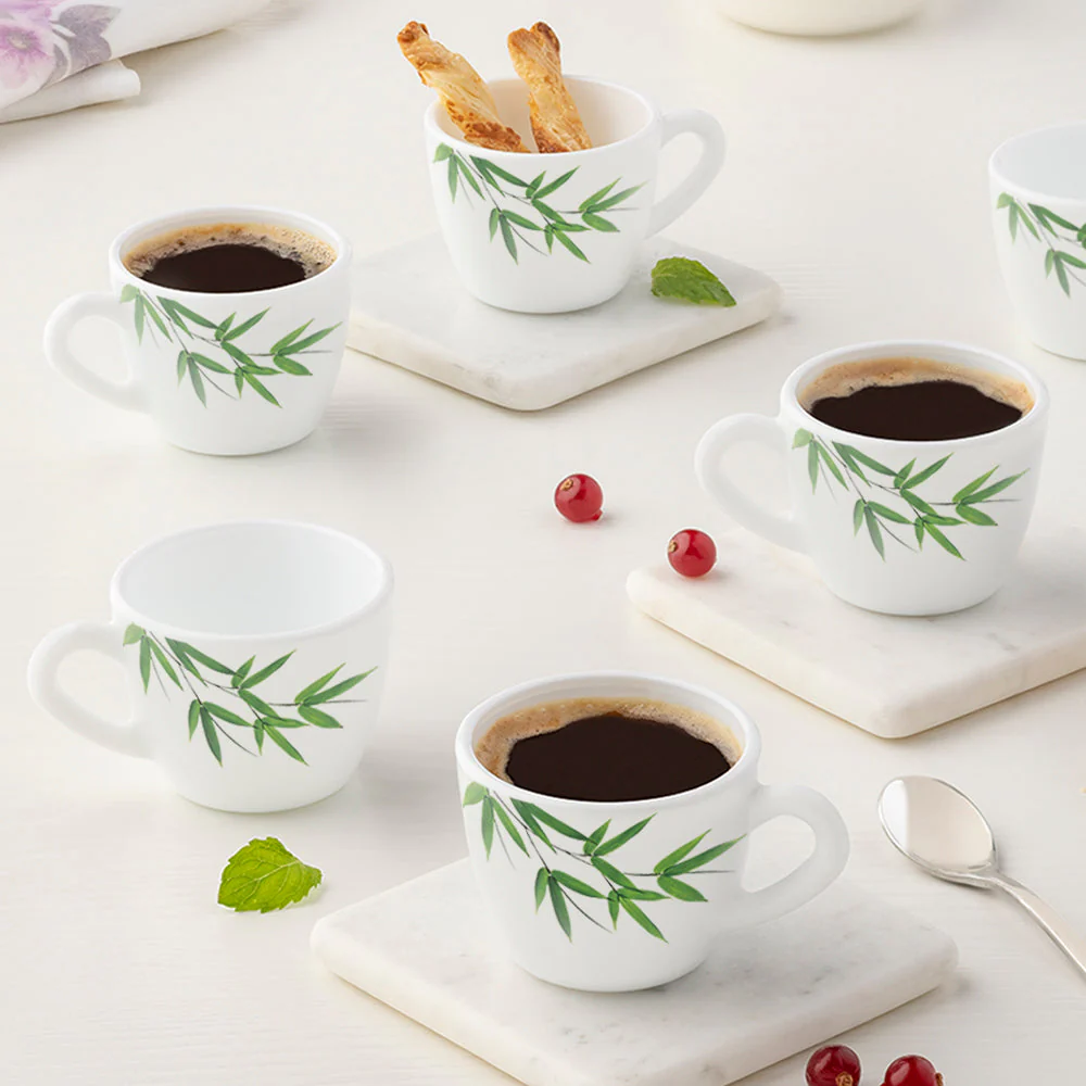 Larah Bamboo Leaves Cup Set - Image 3