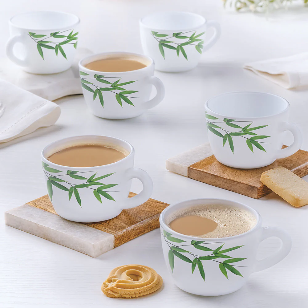 Larah Bamboo Leaves Cup Set - Image 5