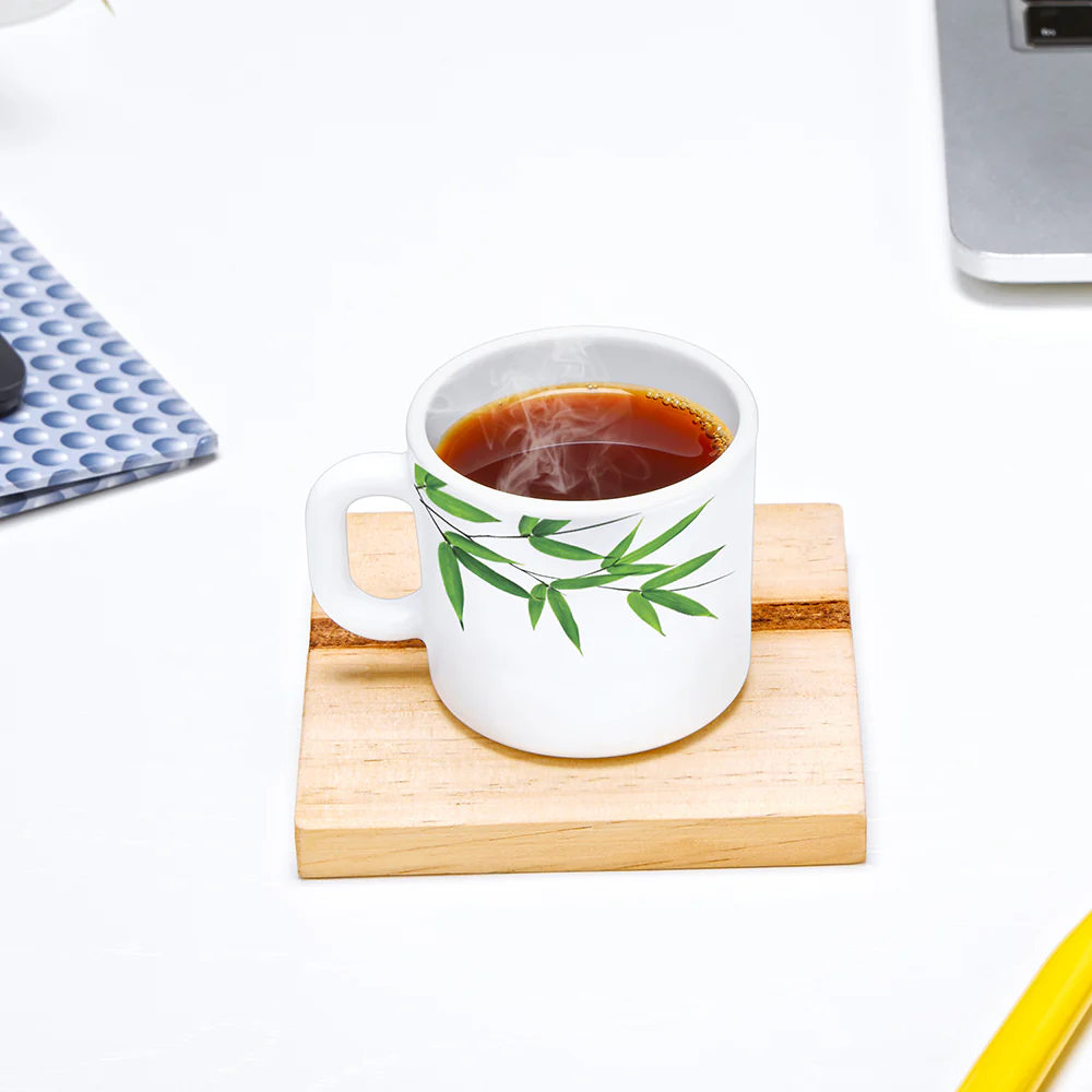 Larah Bamboo Leaves Mug Set - Image 7