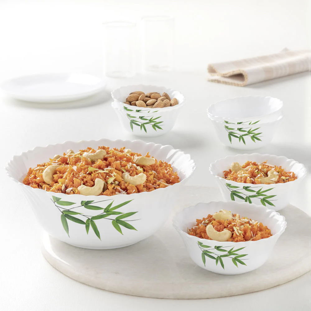Larah Bamboo Leaves Pudding Set, 7 pc (Small) - Image 7