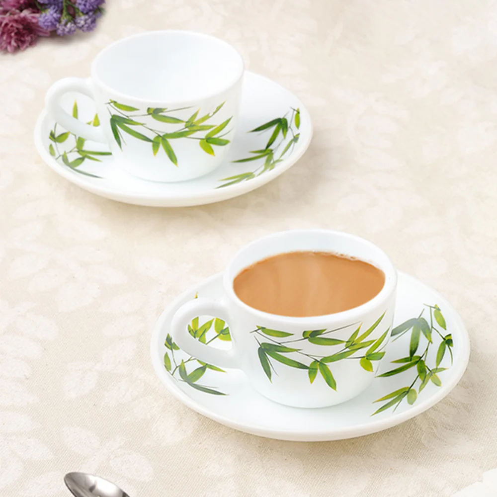 Larah Bamboo Leaves Tea Set - Image 4