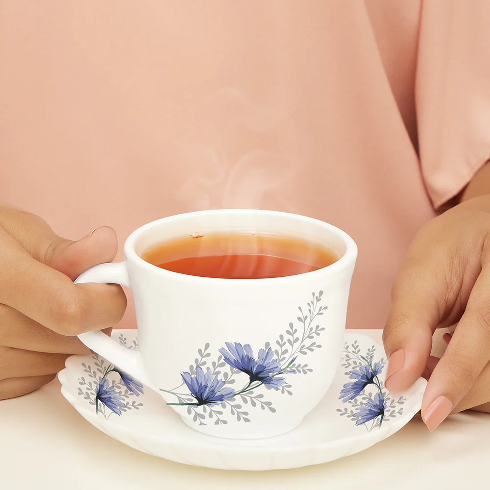 Larah Bellflower Cup n Saucer Set - Image 2
