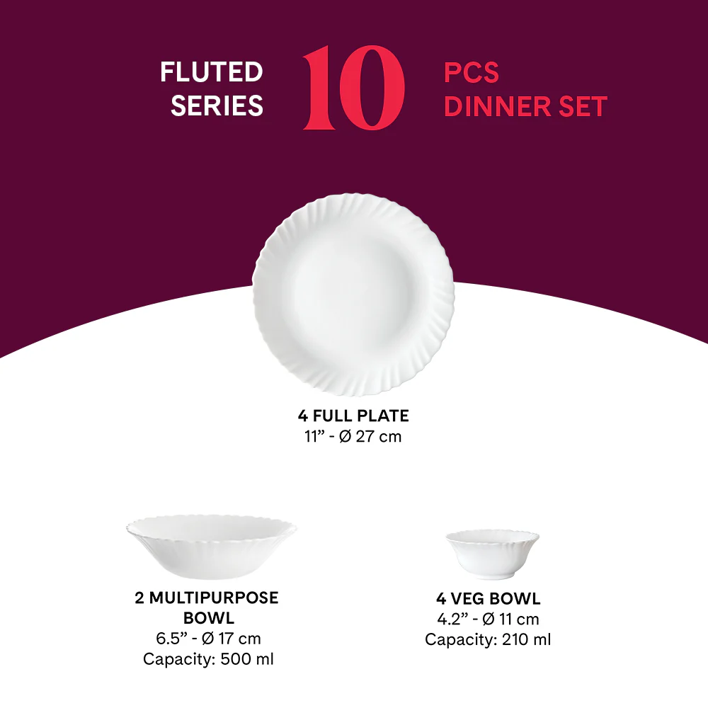 Larah Bellflower Dinner Set - Image 2