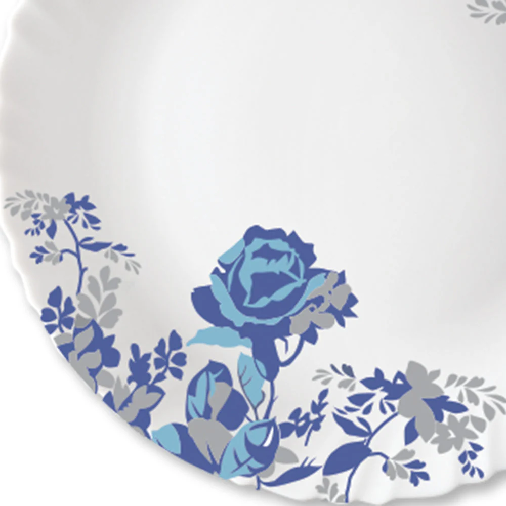Larah Blue Cascade Full Plate Set, 6 pc - Image 6