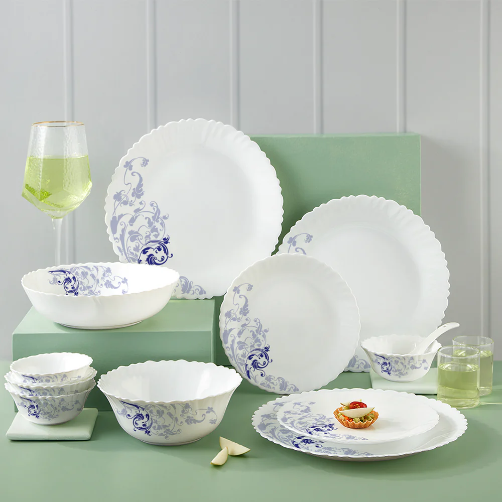 Larah Blue Eve 35 pc Dinner Set - Image 3