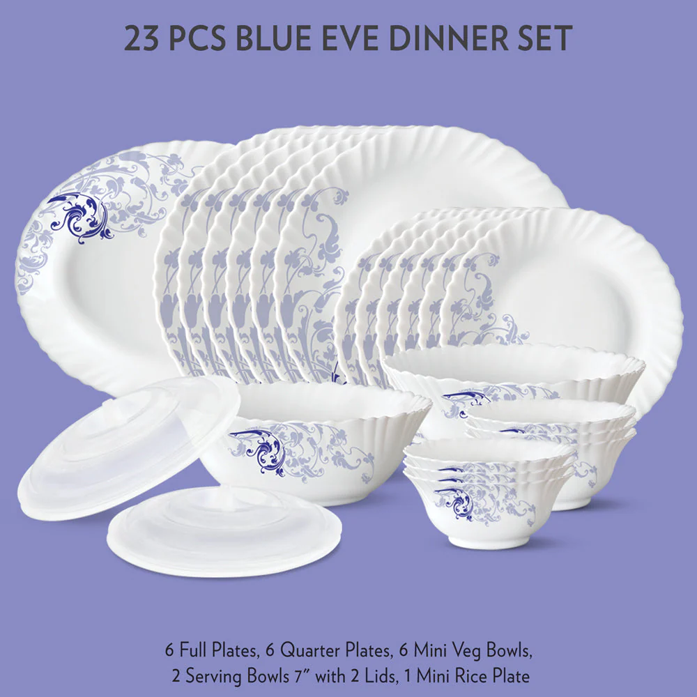 Larah Blue Eve Dinner Set, 15 pc - Image 8