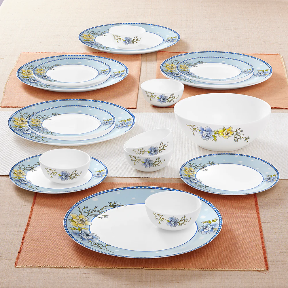 Larah Blue Sapphire Dinner Set, 19 pc - Image 3