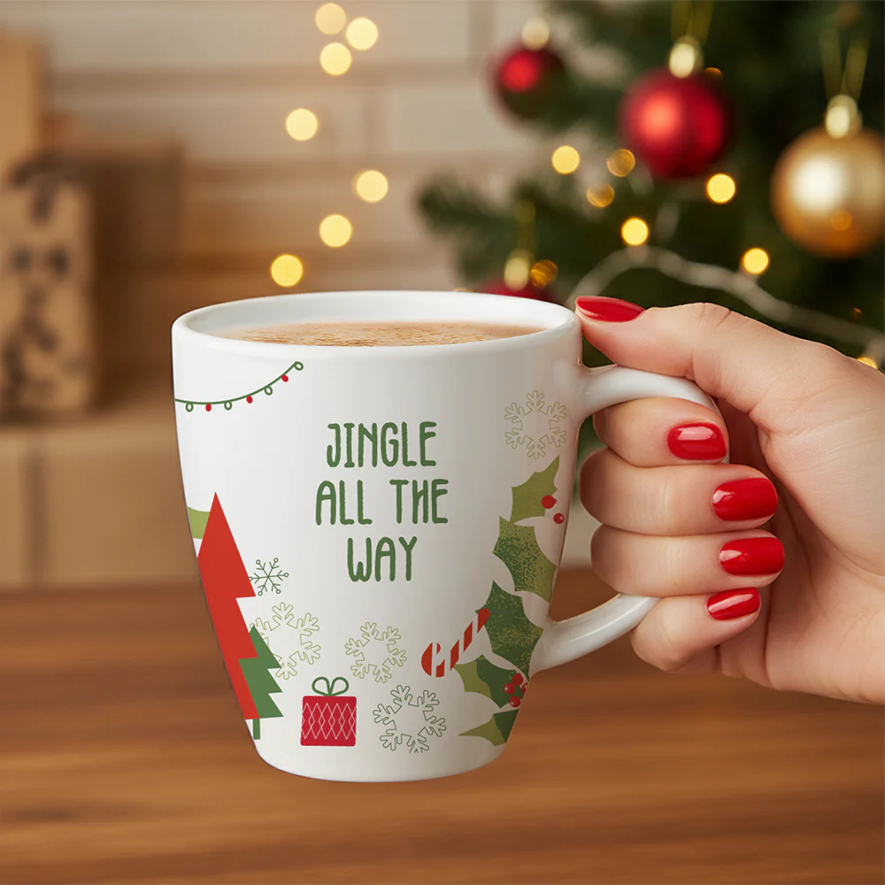 Christmas Day Mug, Jingle - Image 4