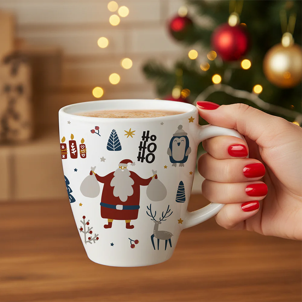 Christmas Day Mug, Santa - Image 3