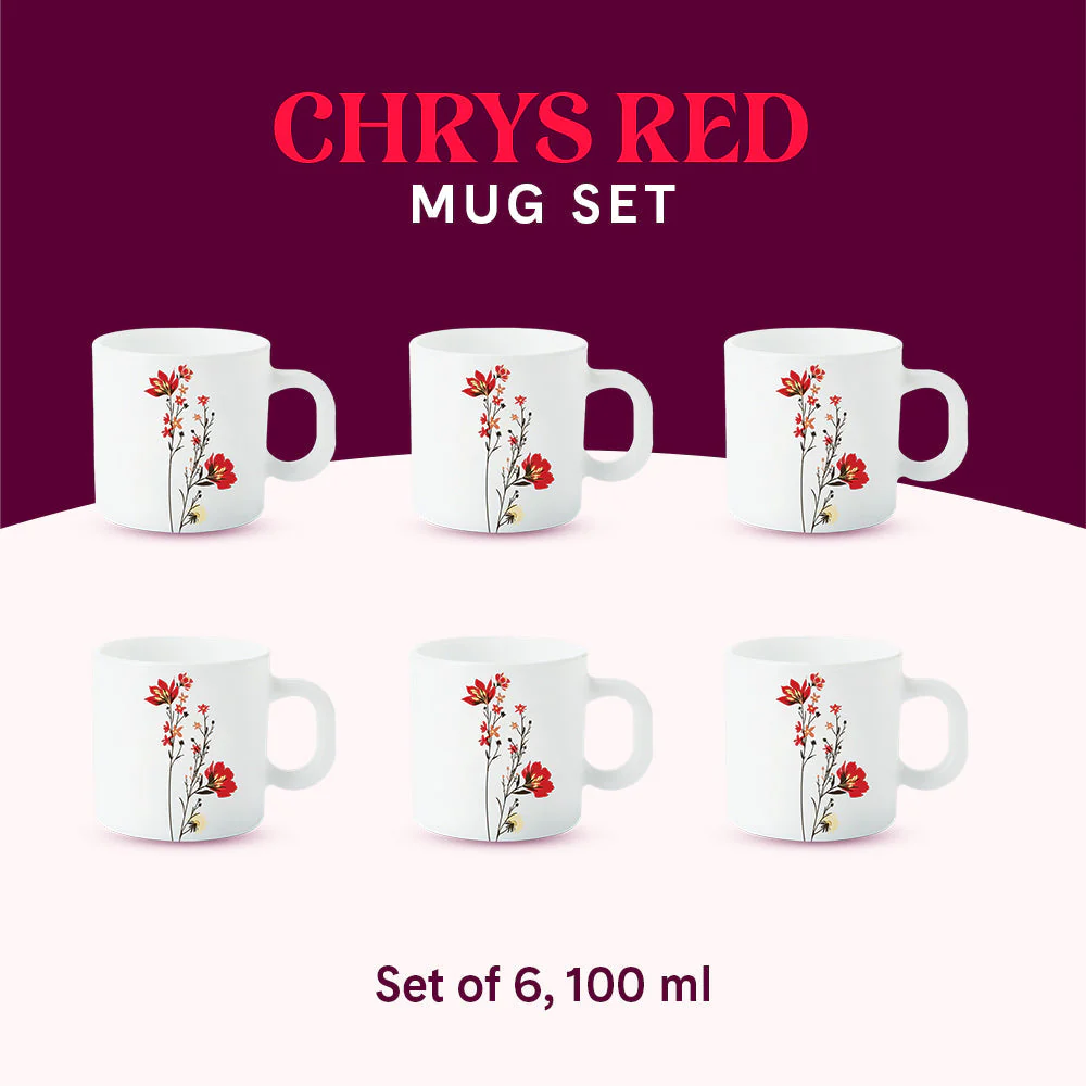 Larah Chrys Red Mug Set - Image 10