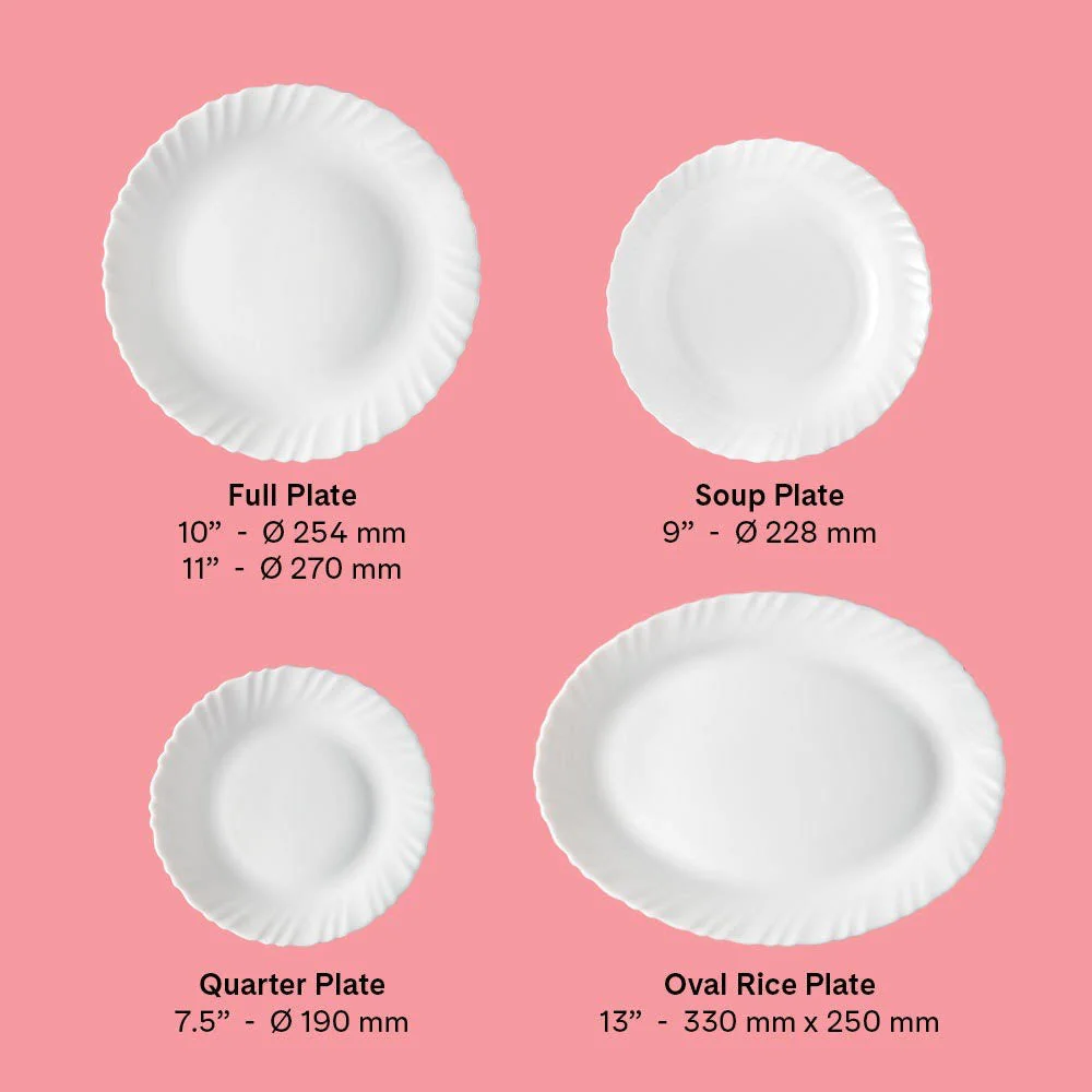 Larah Classic Dinner Set, 44 pc - Image 4