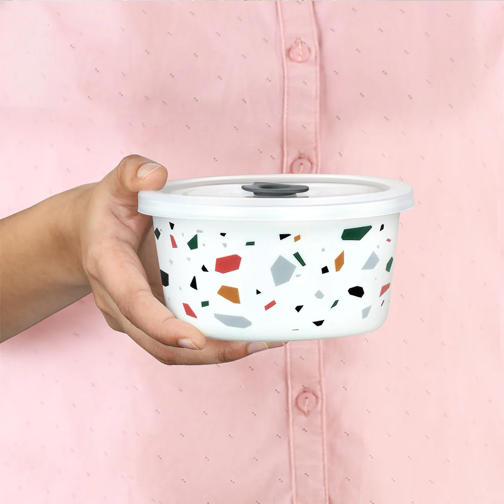 Larah Confetti Storage Bowl Set, 400ml x 2 - Image 4