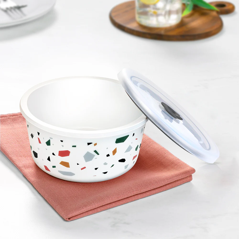 Larah Confetti Storage Bowl Set, 800ml x 2 - Image 6