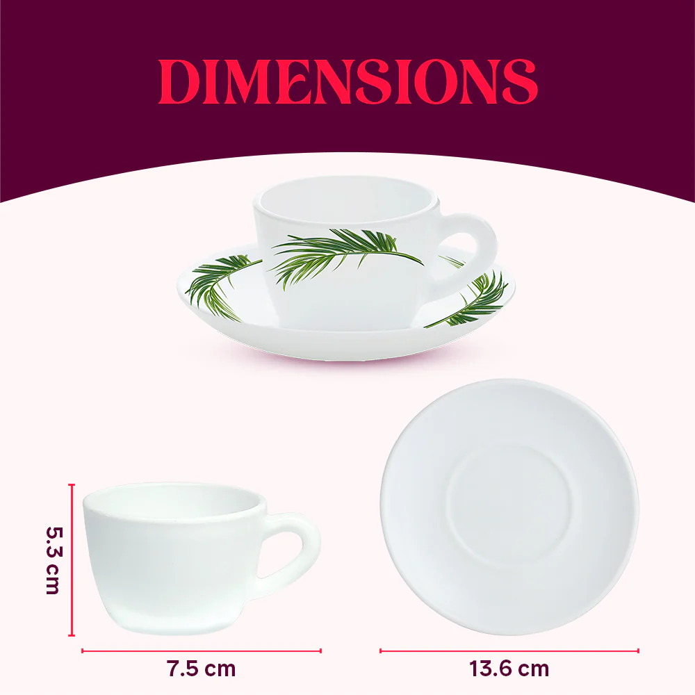 Larah Crescent Cup n Saucer Set - Image 4