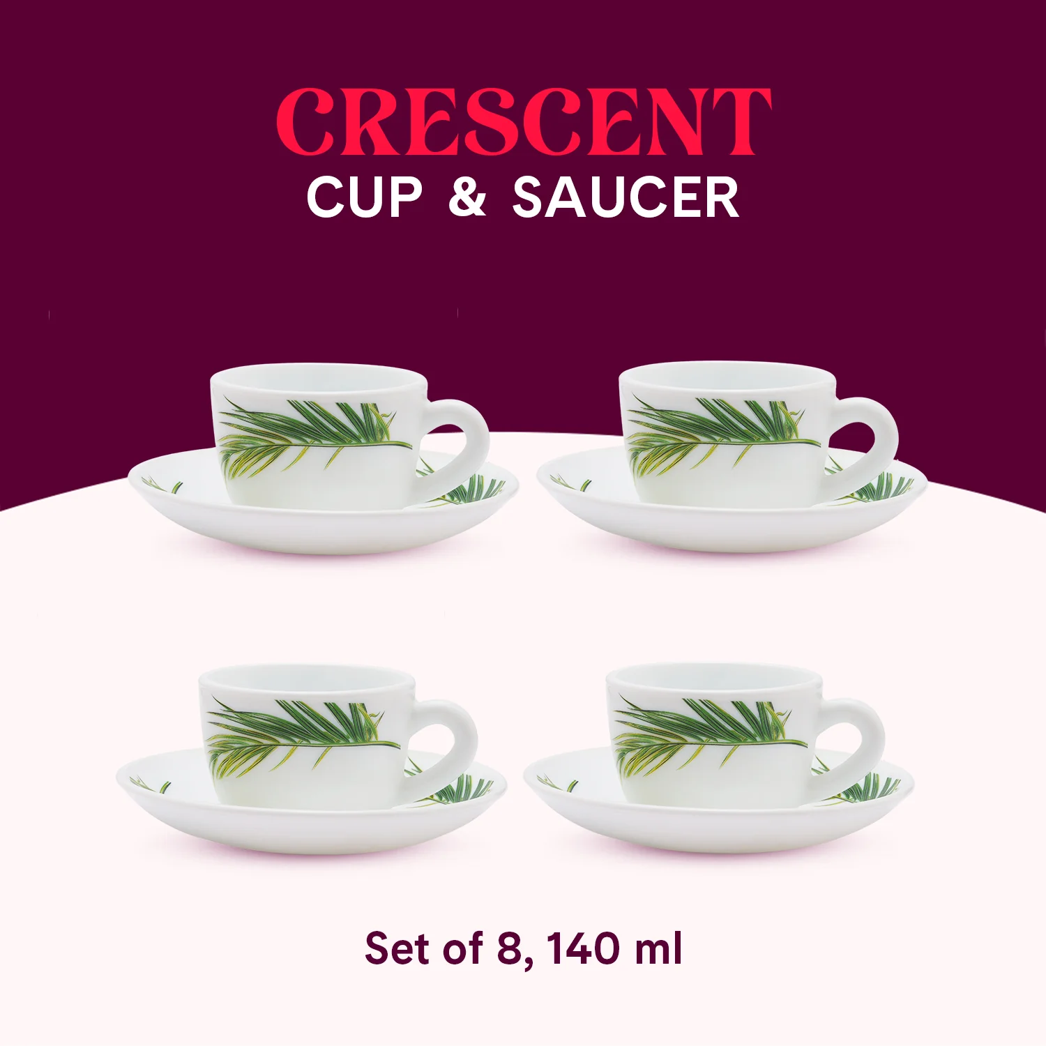 Larah Crescent Cup n Saucer Set - Image 11