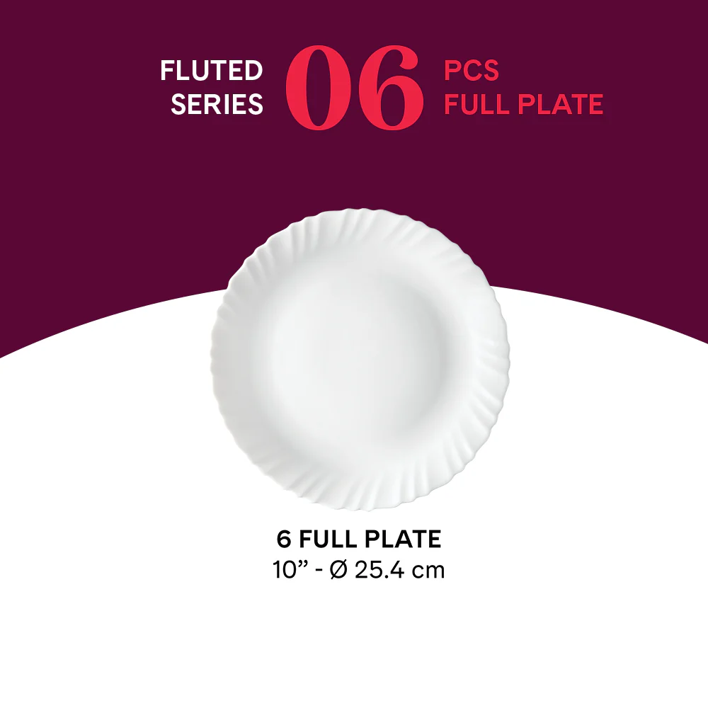 Larah Dahlia 6 pc 10" Full Plate - Image 4