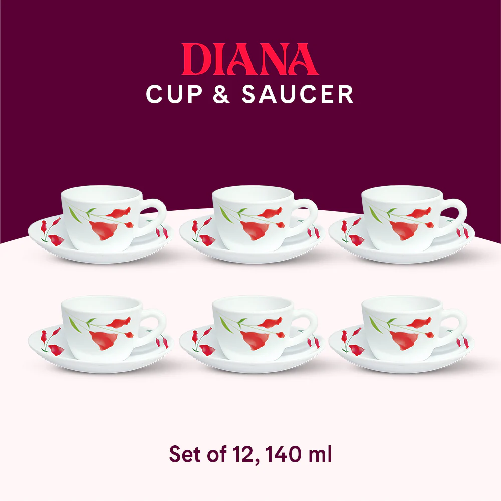 Larah Diana Cup n Saucer Set - Image 9