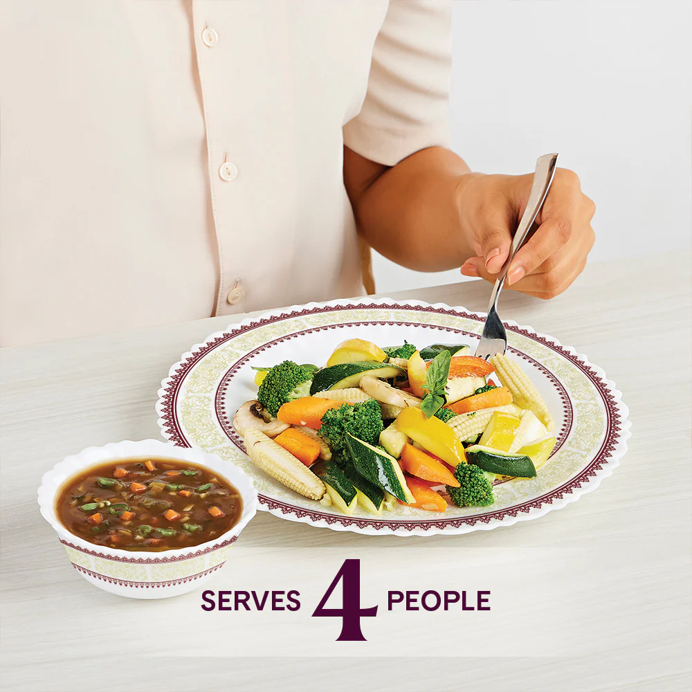Larah Elega Dinner Set, 13 pc - Image 4