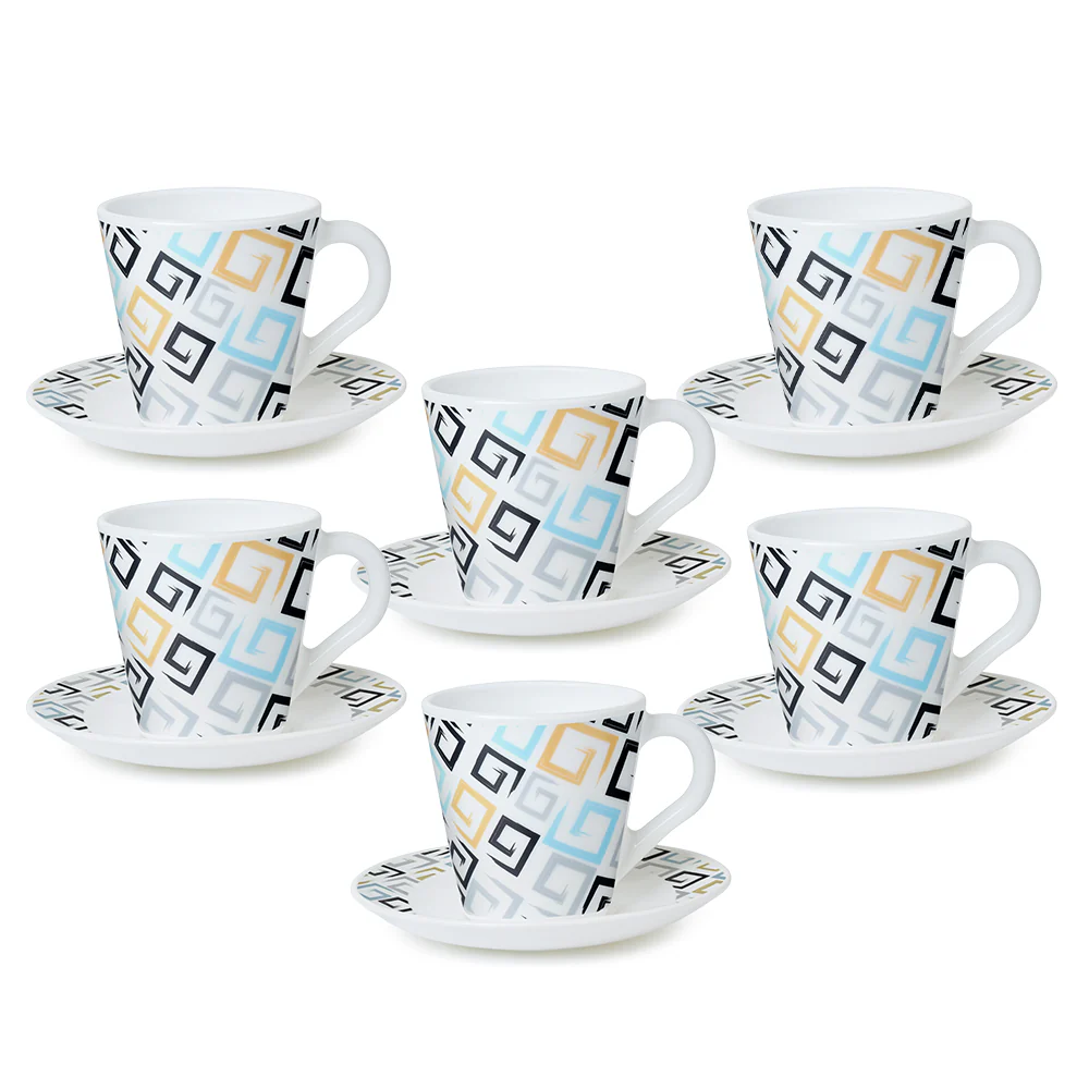 Larah Ember Mug n Saucer Set - Image 2