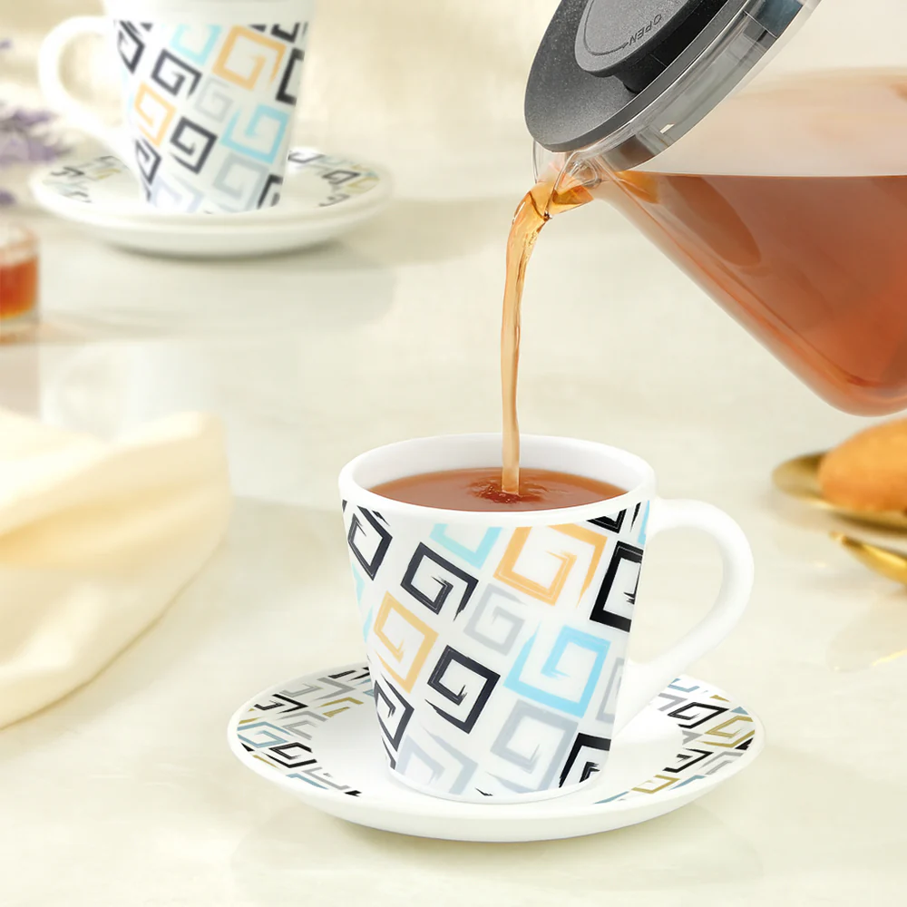 Larah Ember Mug n Saucer Set - Image 5