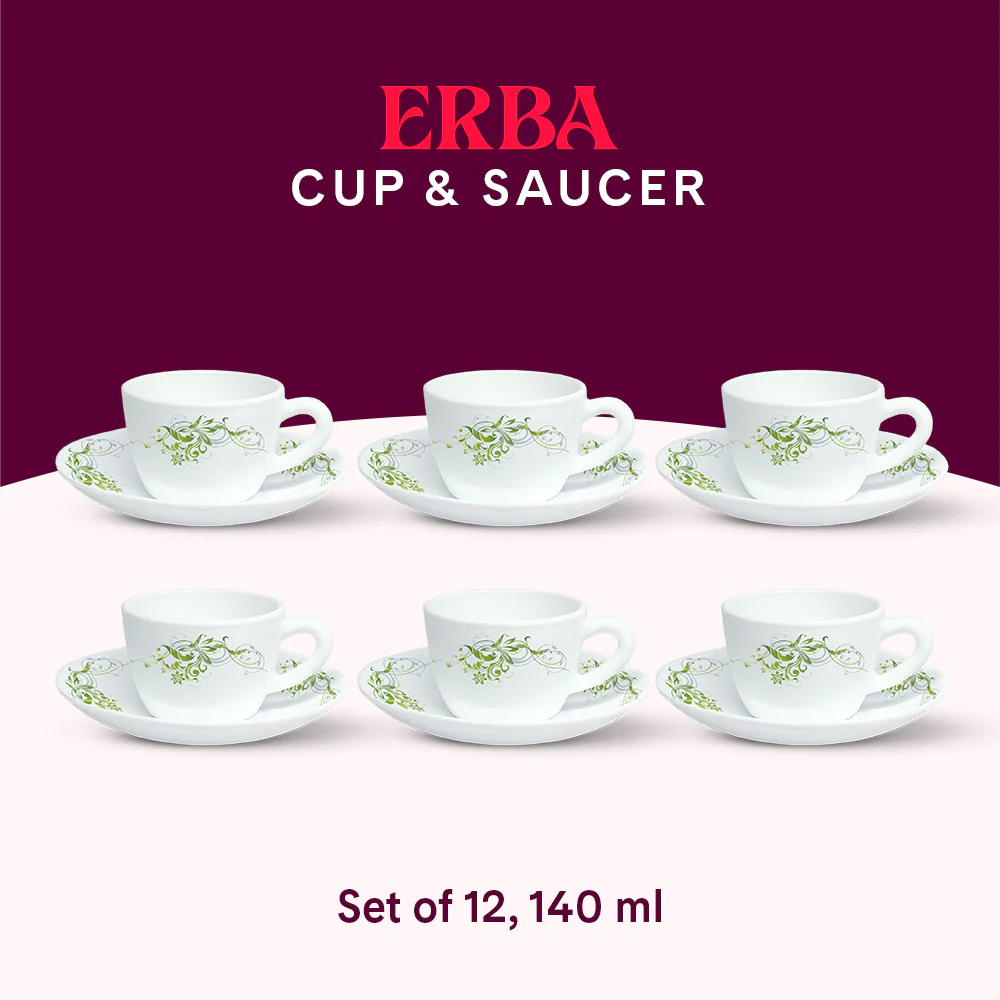Larah Erba Cup n Saucer Set - Image 9