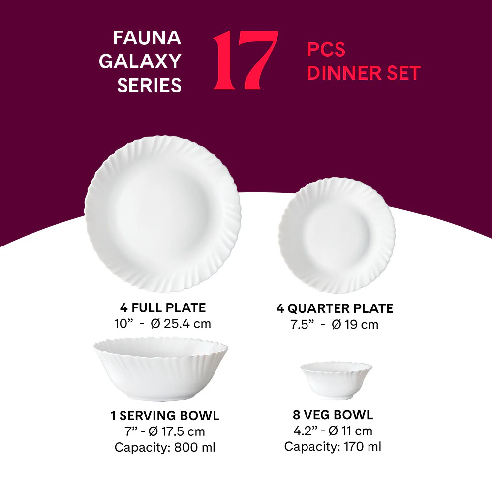 Larah Fauna Dinner Set 24 pc - Image 10