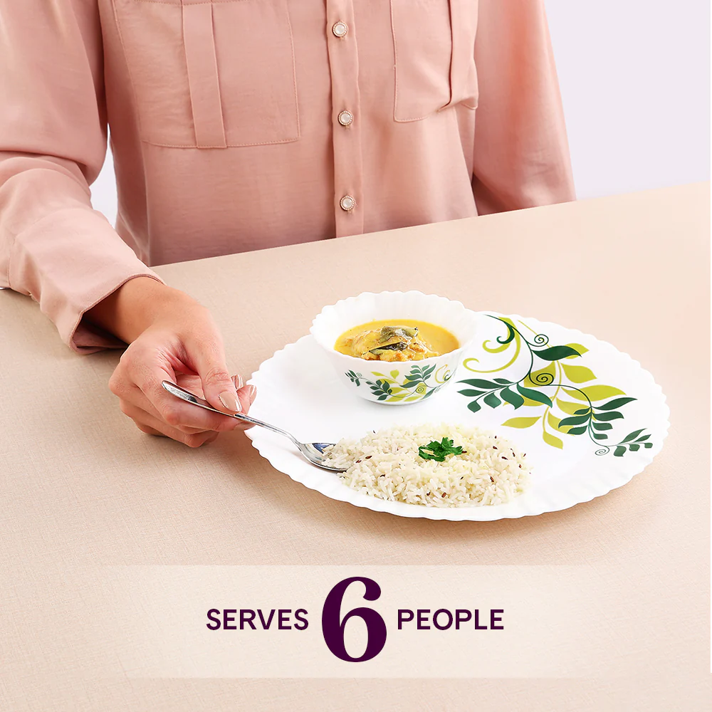 Larah Fern Dinner Set, 19 pc - Image 6