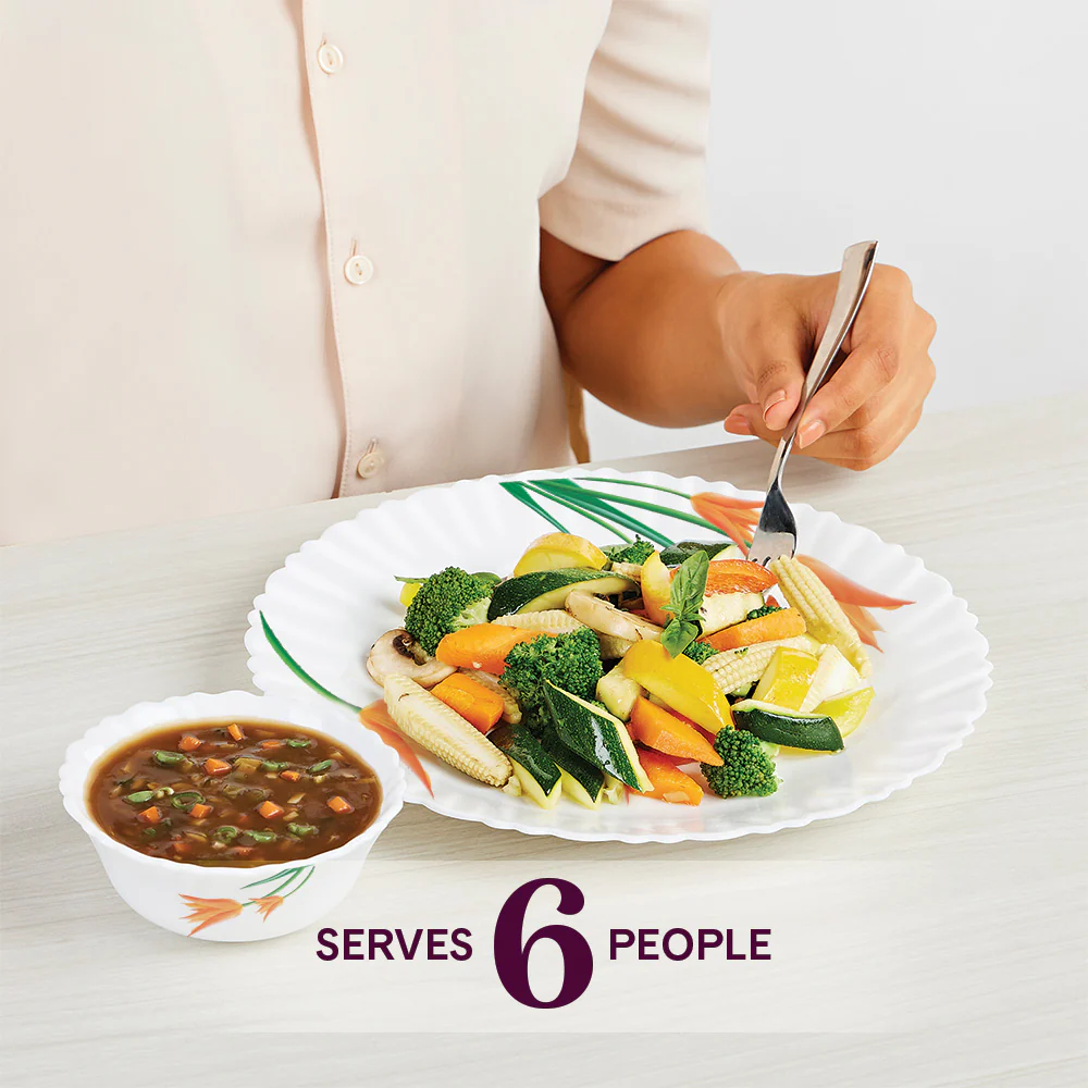 Larah Firefly Dinner Set, 19 pc - Image 4