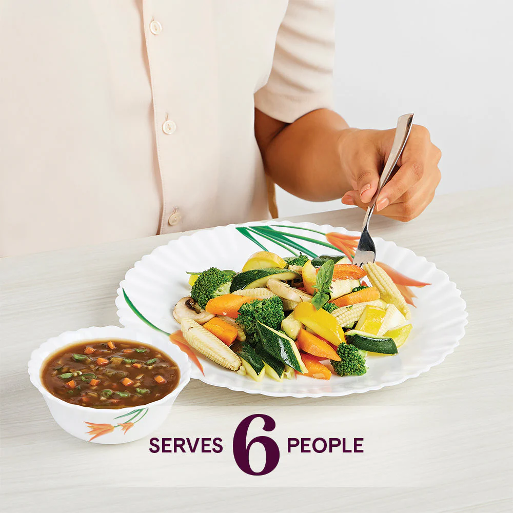 Larah Firefly Dinner Set, 66 pc - Image 9