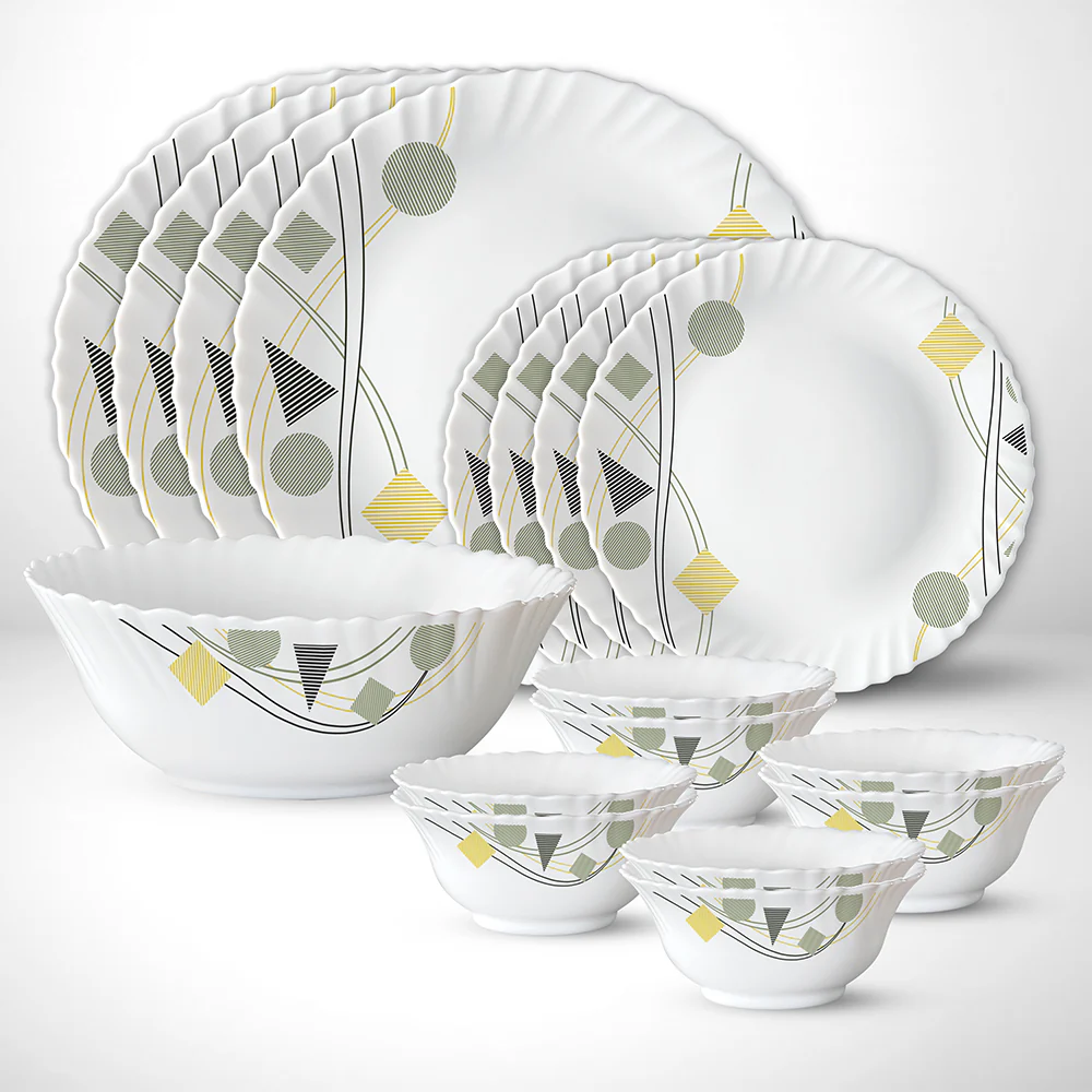 Larah Florence 17 pc Dinner Set