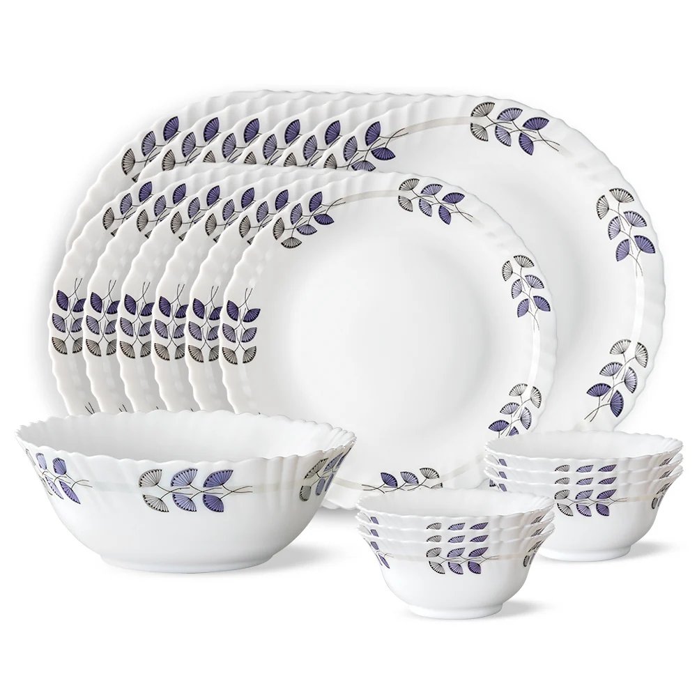 Larah Floret Dinner Set, 19 pc - Image 3