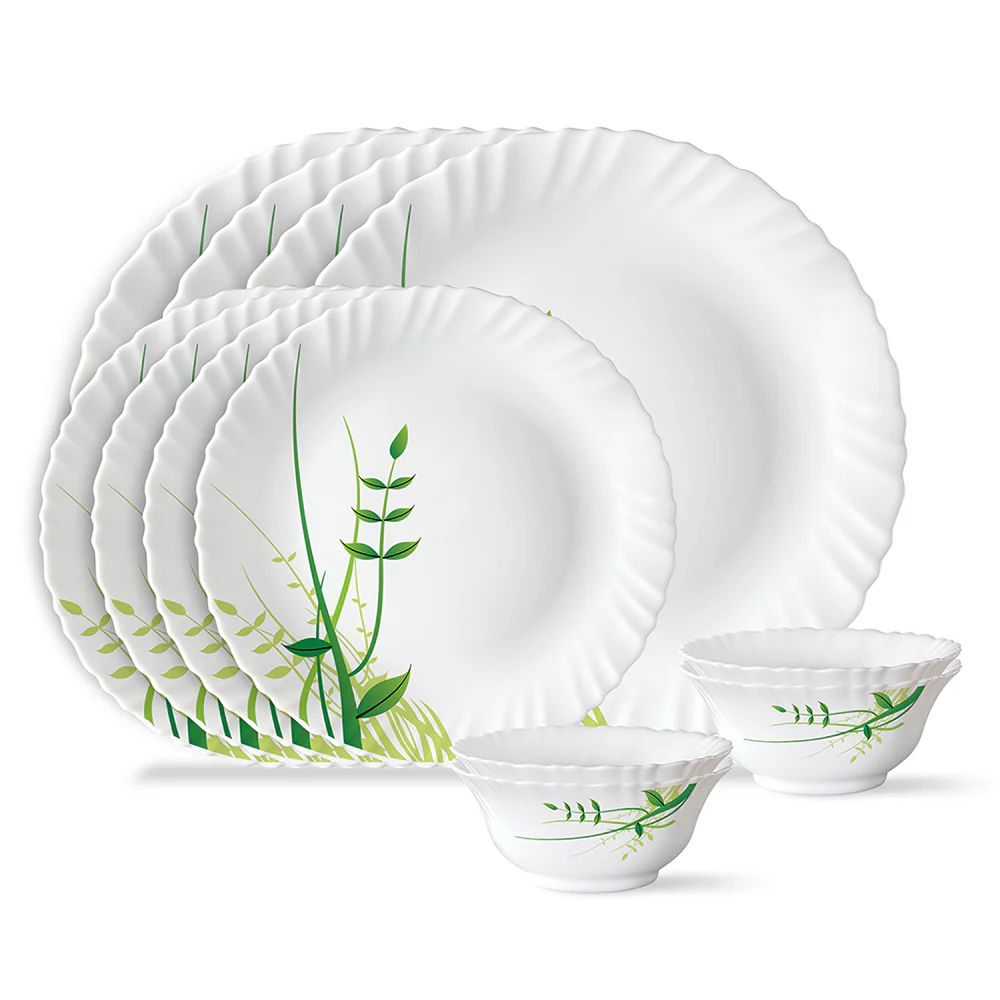 Larah Green Herbs Dinner Set, 12 pc - Image 2