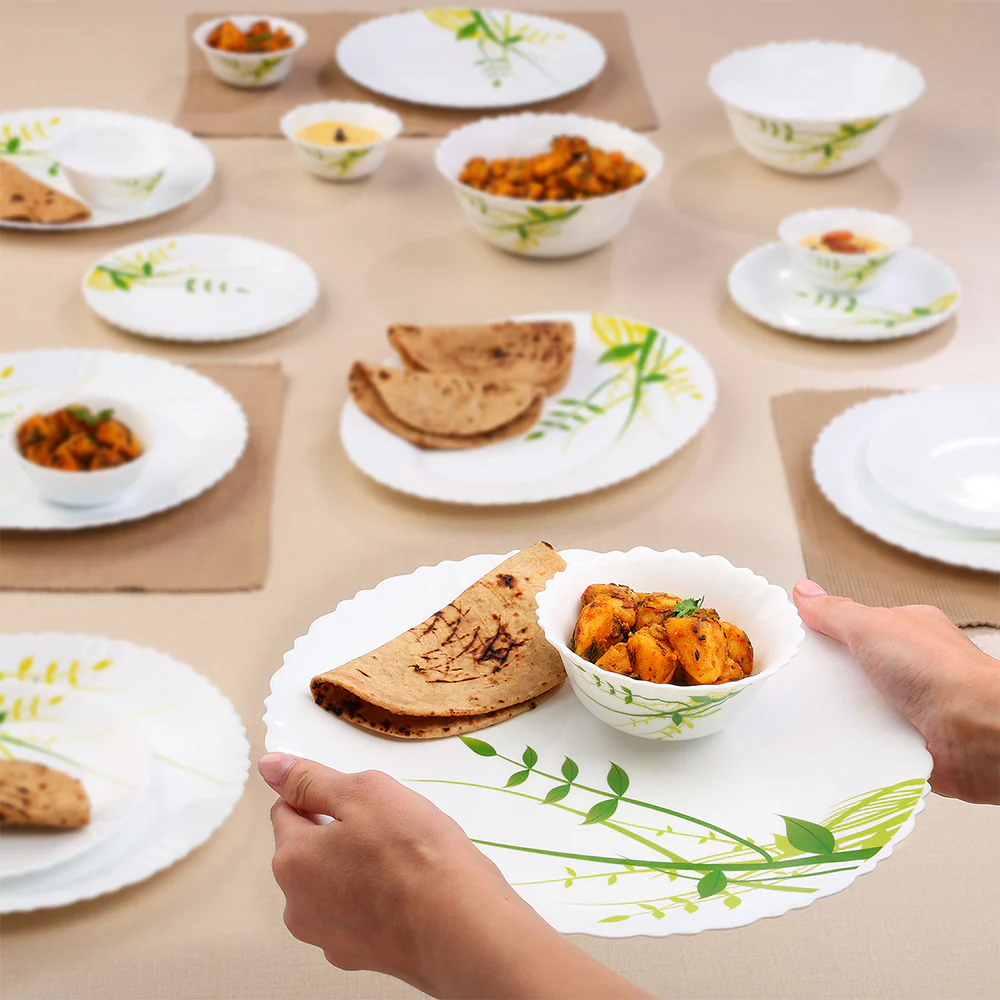 Larah Green Herbs Dinner Set - Image 7