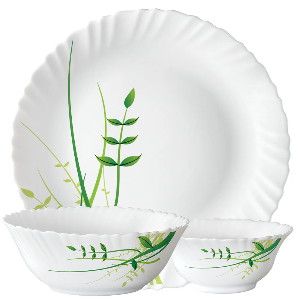 Larah Green Herbs Dinner Set, 27 pc - Image 3
