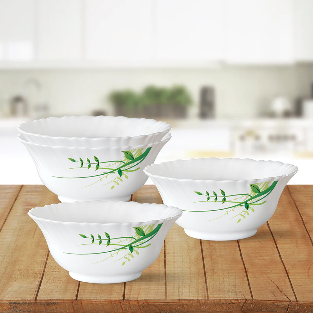 Larah Green Herbs Pudding Set, 5 pc - Image 4