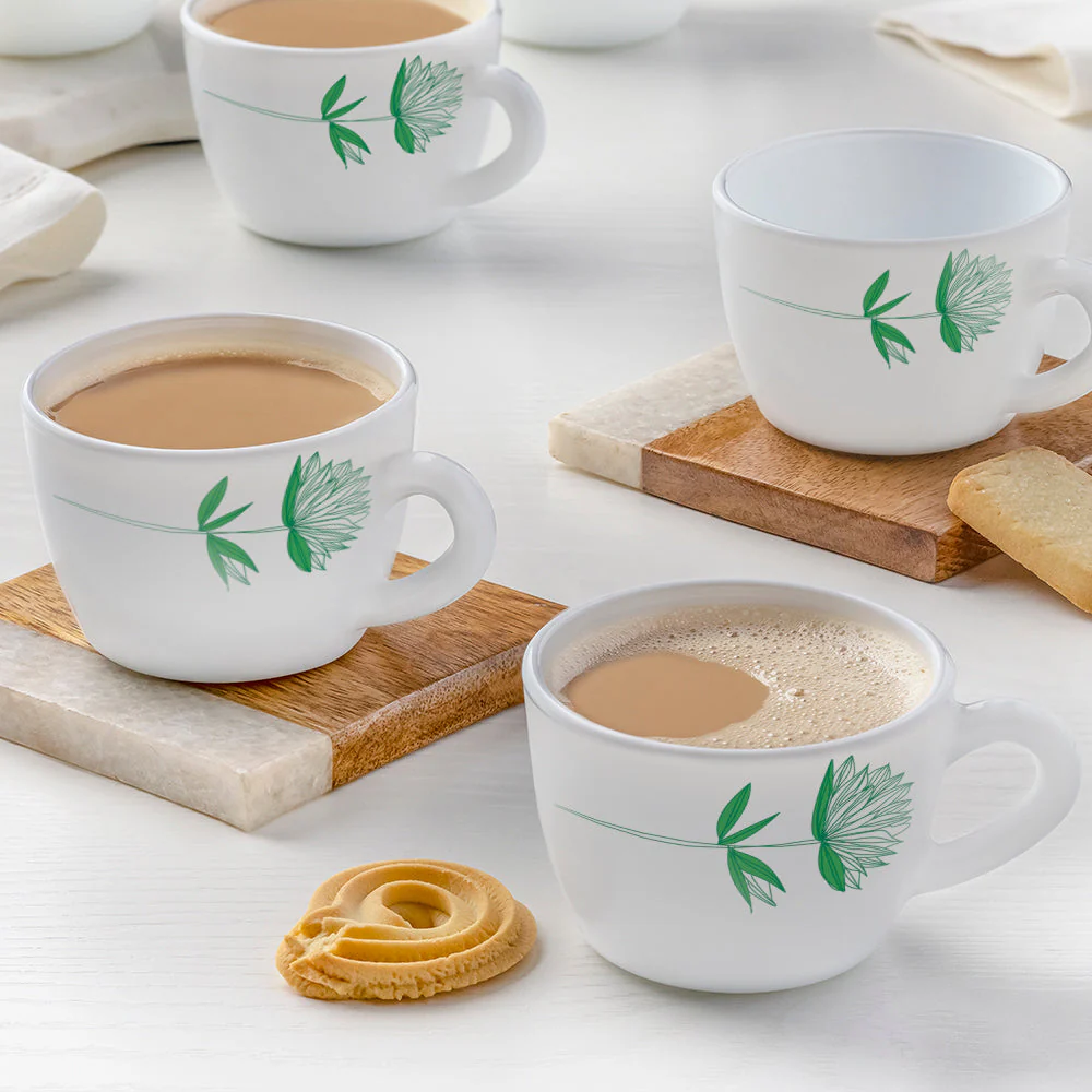 Larah Green Lily Cup Set - Image 2