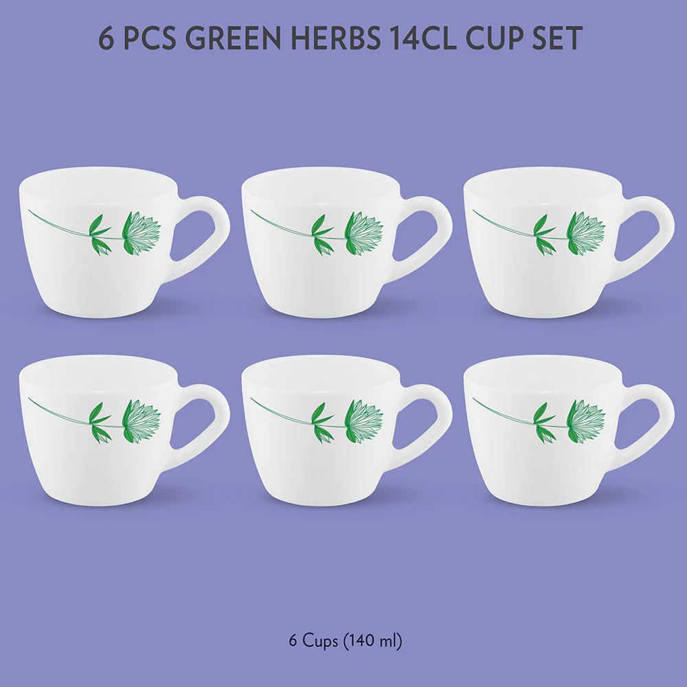 Larah Green Lily Cup Set - Image 4
