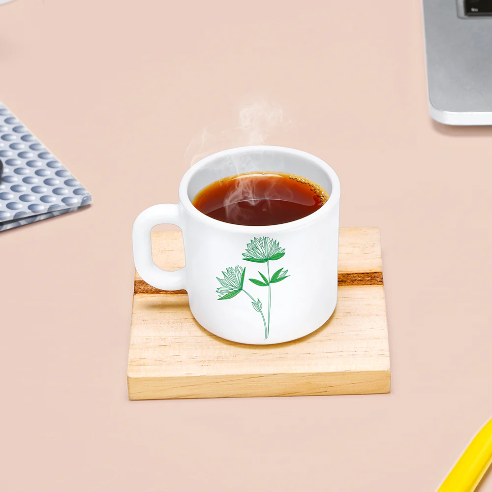 Larah Green Lily Mug Set - Image 7